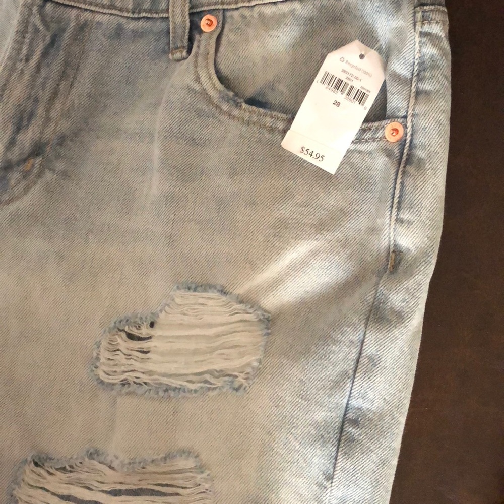 GAP Denim Shorts with Distressed Detail - Picture 5 of 6